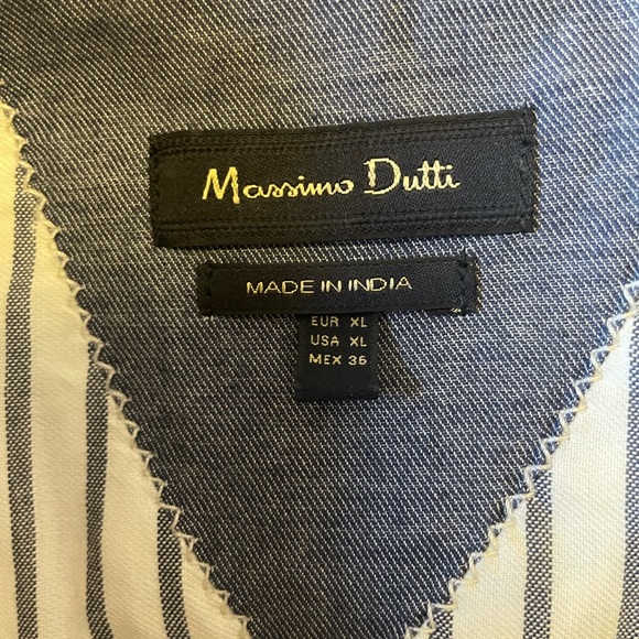 Bnwot Massimo Dutti leather jacket - Picture 4 of 9